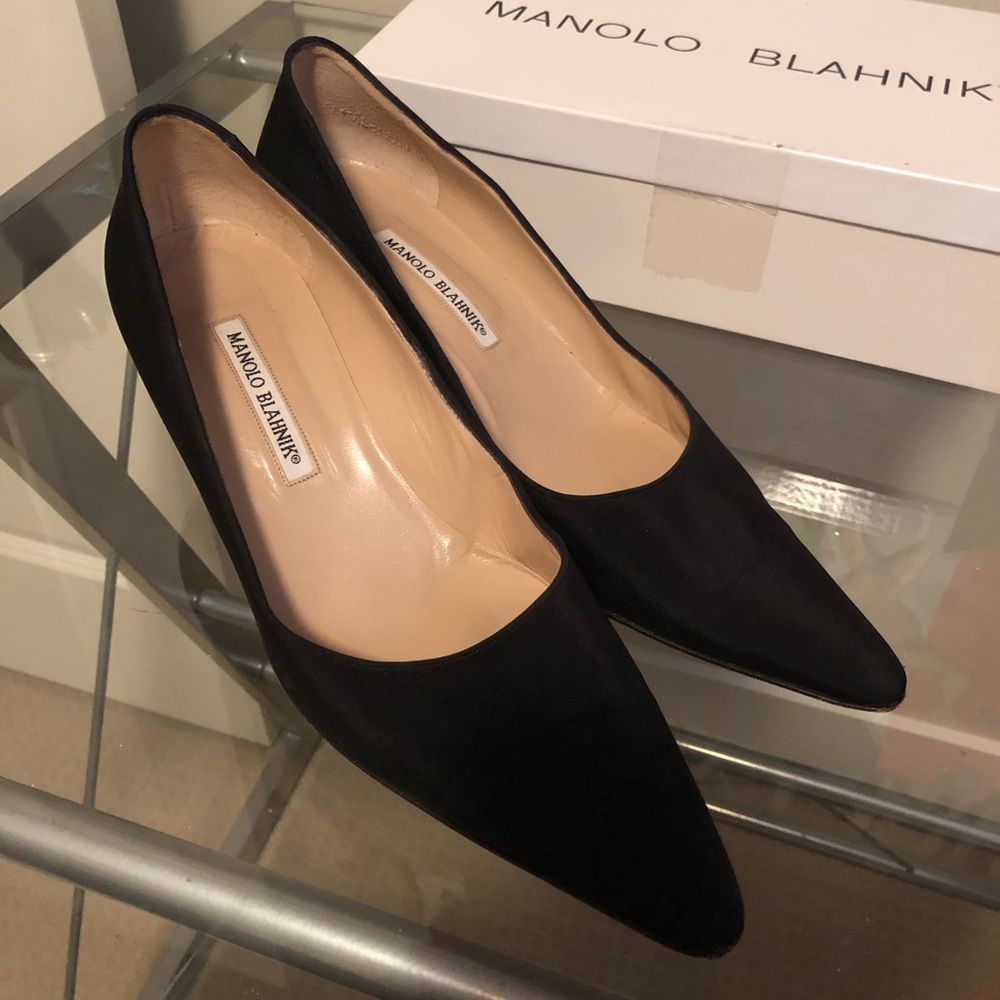 Women’s 10 (eu 41) Manolo Blahnik kitten heels